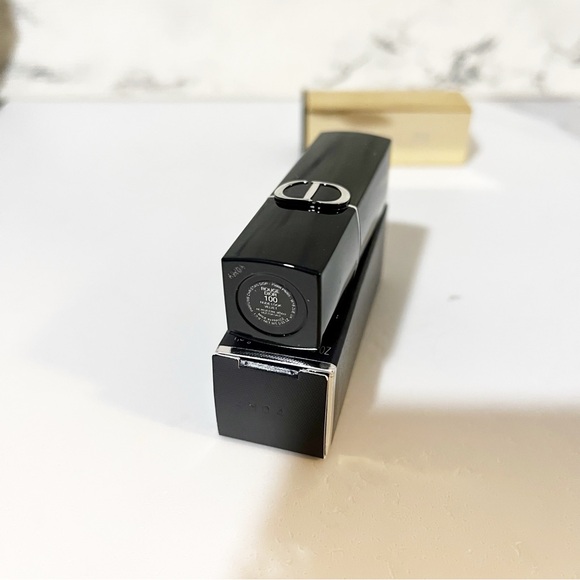 Dior Rouge Lipstick Color 100 Nude Look Velvet • Travel Size - Picture 7 of 9